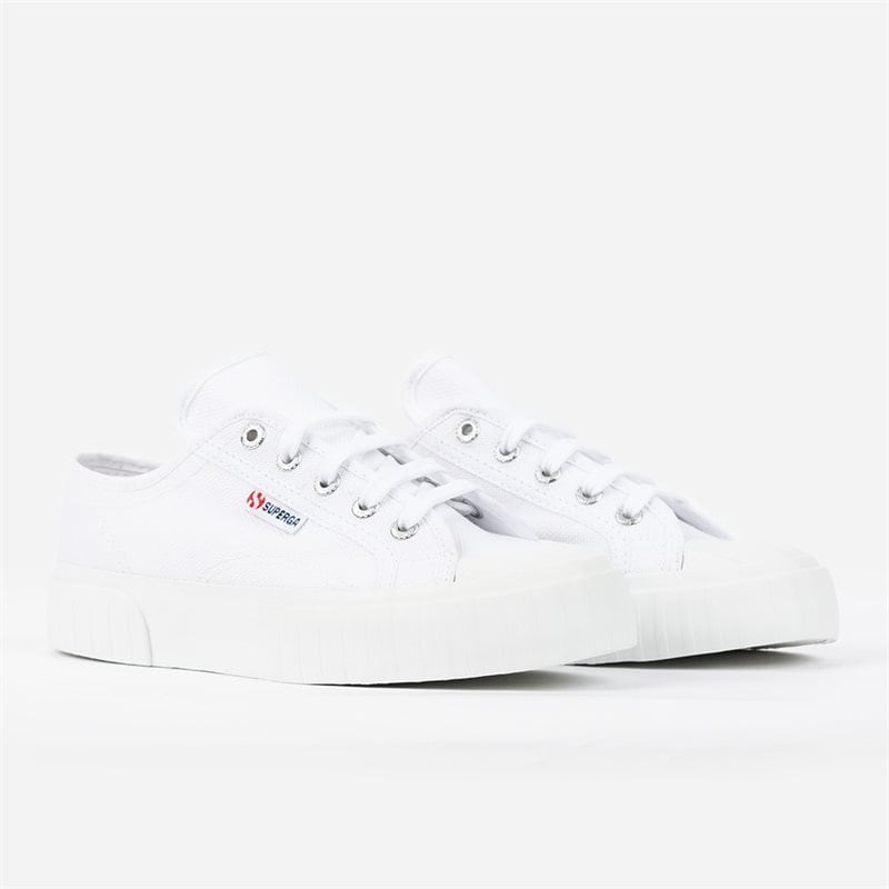 Superga 2630 Stripe 901 White - side a