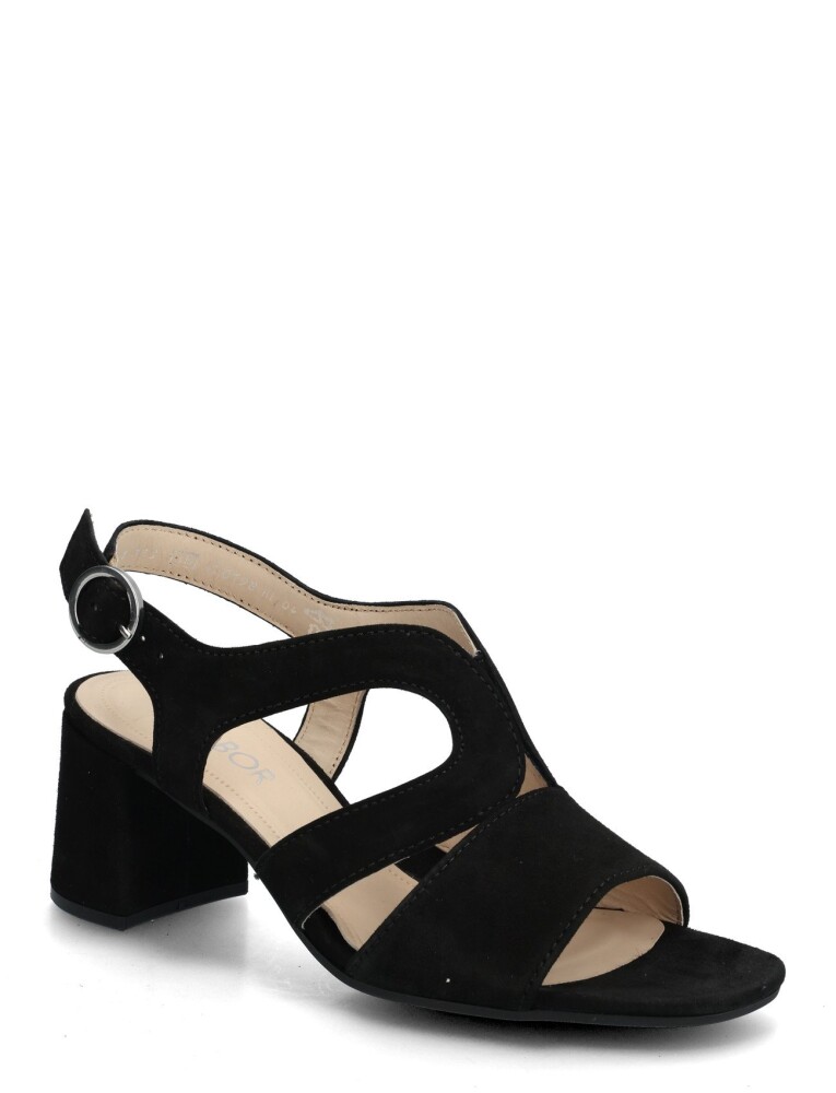 Gabor Ankle Strap Sandal   Black   39 - main photo