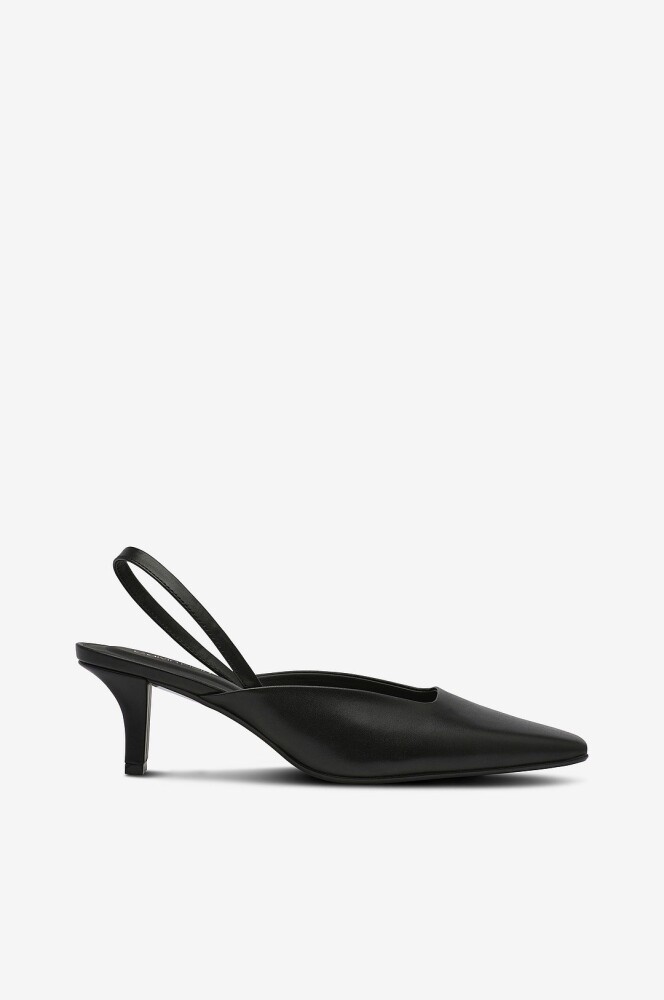 Calvin Klein Pumps Heel Mule Pump 50 Lth Svart - main photo