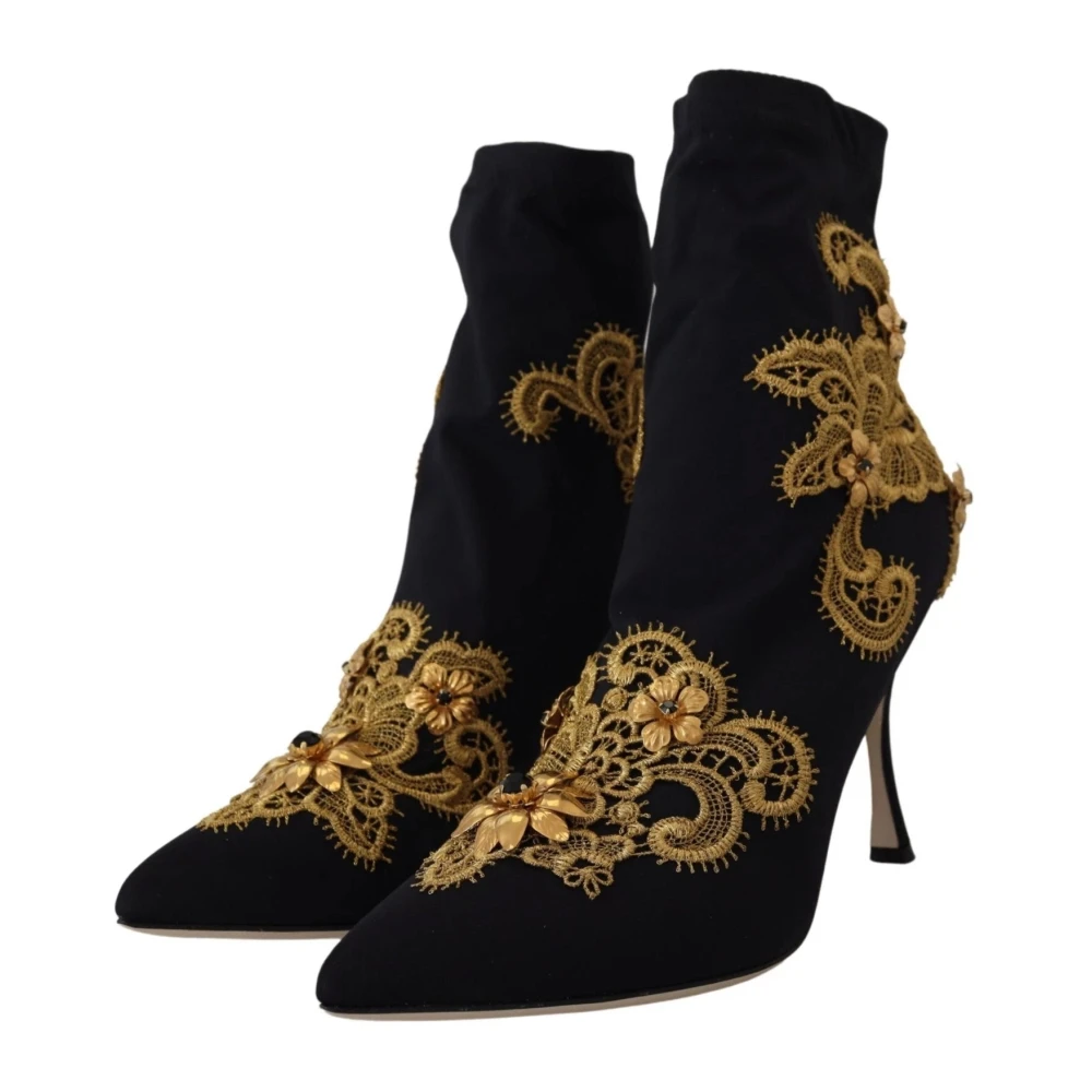 Dolce & Gabbana Dame Sko Svart 37 1/2 EU, - side b