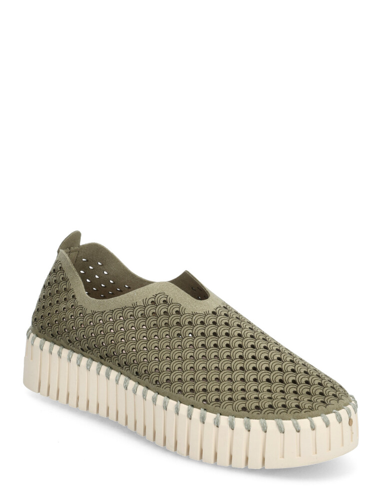 Ilse Jacobsen Tulip Slip-In On Plateau Sole - Green - 41 - main photo