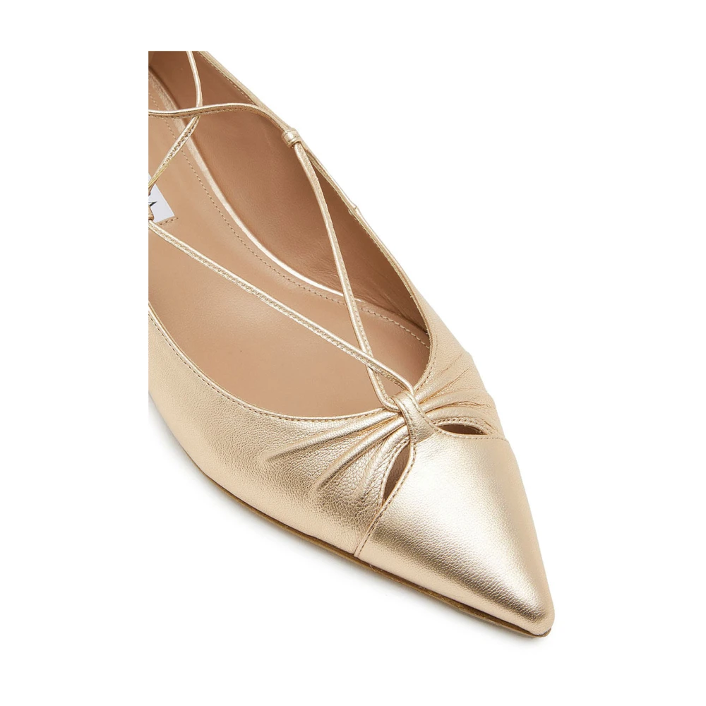 Aquazzura Dame Sko Gul 36 1/2 EU, - side b