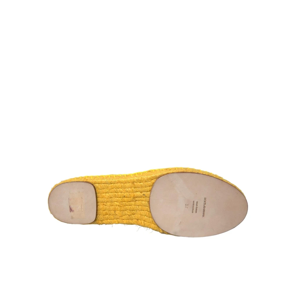 Dolce & Gabbana Dame Sko Gul 37 EU, - side b