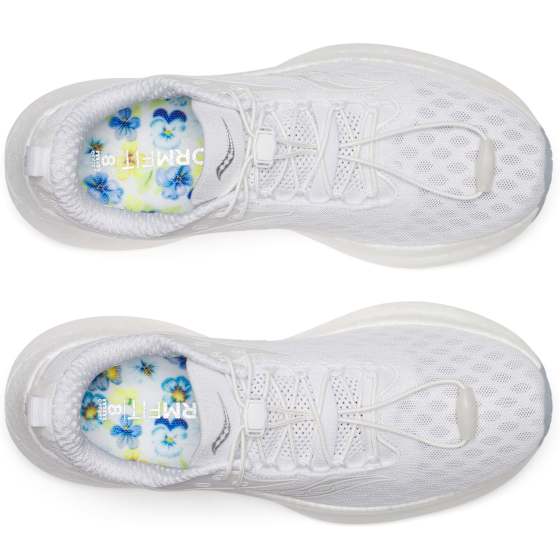 Saucony Ride 18 Dame Cool White 37.5 - side a
