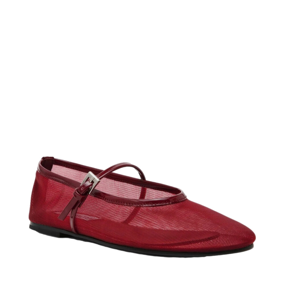Steve Madden Mash Balerina - Burgundy - 38 - side a
