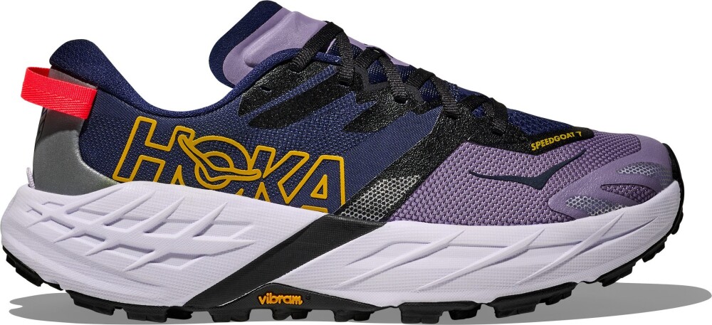 Hoka Women"s Speedgoat 7 Wide Berry Jam/Starlight Glow, 37 1/3 - main photo