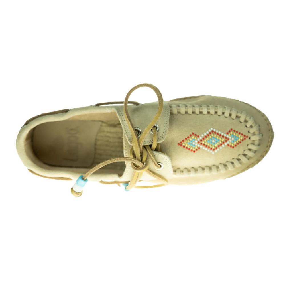 Lagoa Dame Sko Beige 40 EU, - side a