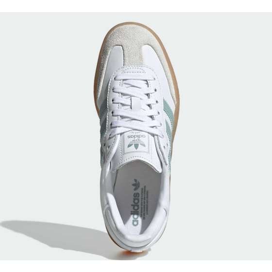 Adidas Originals Sambae Dame Cloud White/Wonder Blue/Off White 36 2/3 - side b
