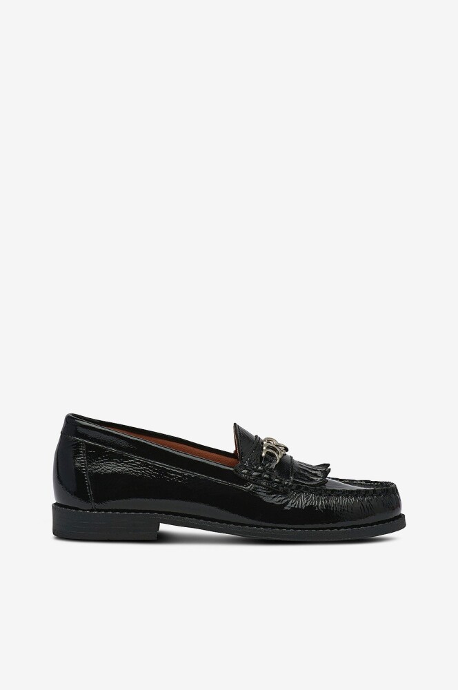Bianco Loafers biaPop Snaffle Fringe Loafer Nappalak Svart - main photo