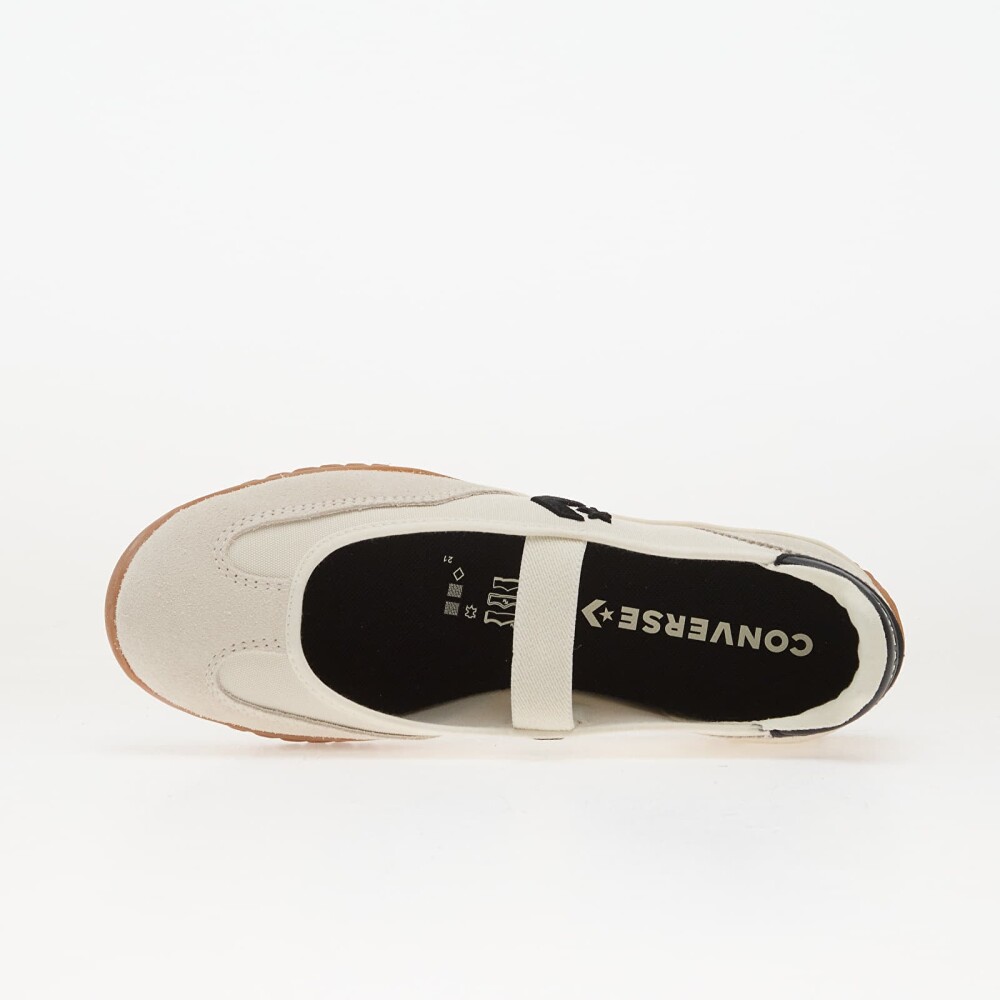 Converse Run Star Trainer Ballet Flat   Cream   36 - side b