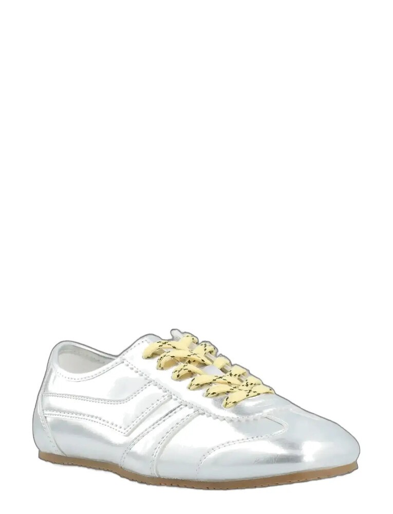 Bianco Biafrede Sneaker Faux Leather - Silver - 39 - main photo