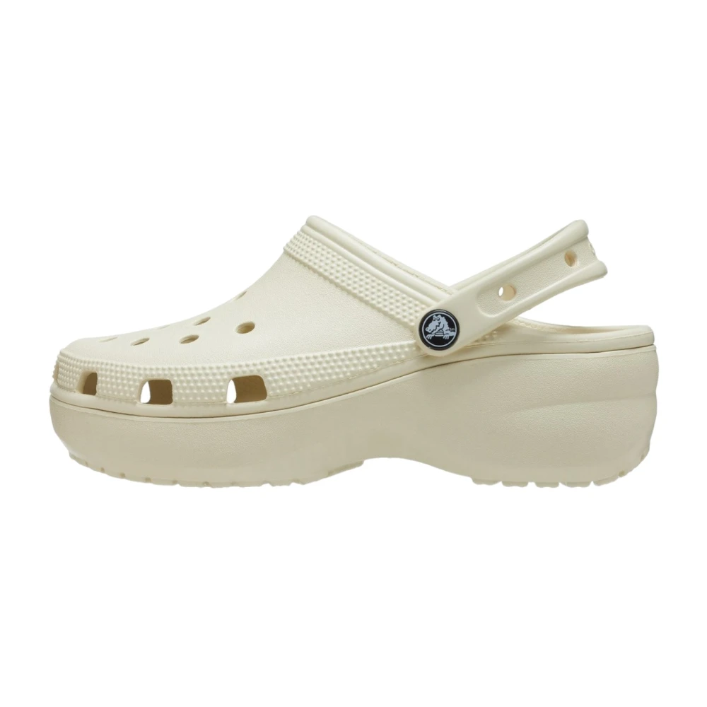 Crocs Dame Sko Beige 36 EU, - side b