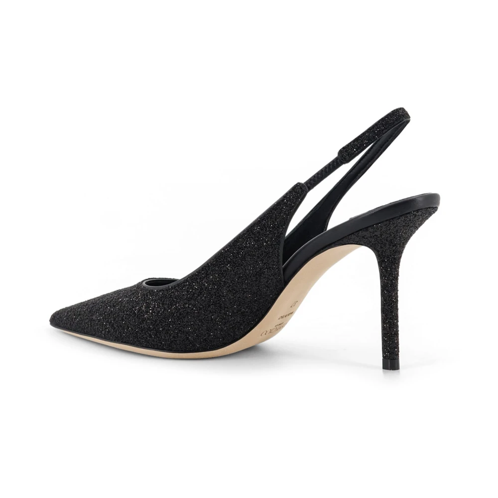 Jimmy Choo Dame Sko Svart 38 1/2 EU, - side b