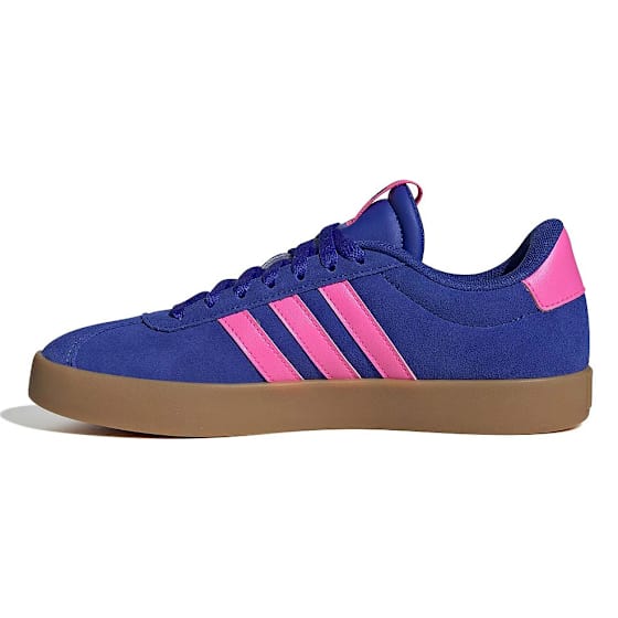 Adidas VL Court 3.0 Dame Lucid Blue/Lucid Pink/Gum 40 - side a