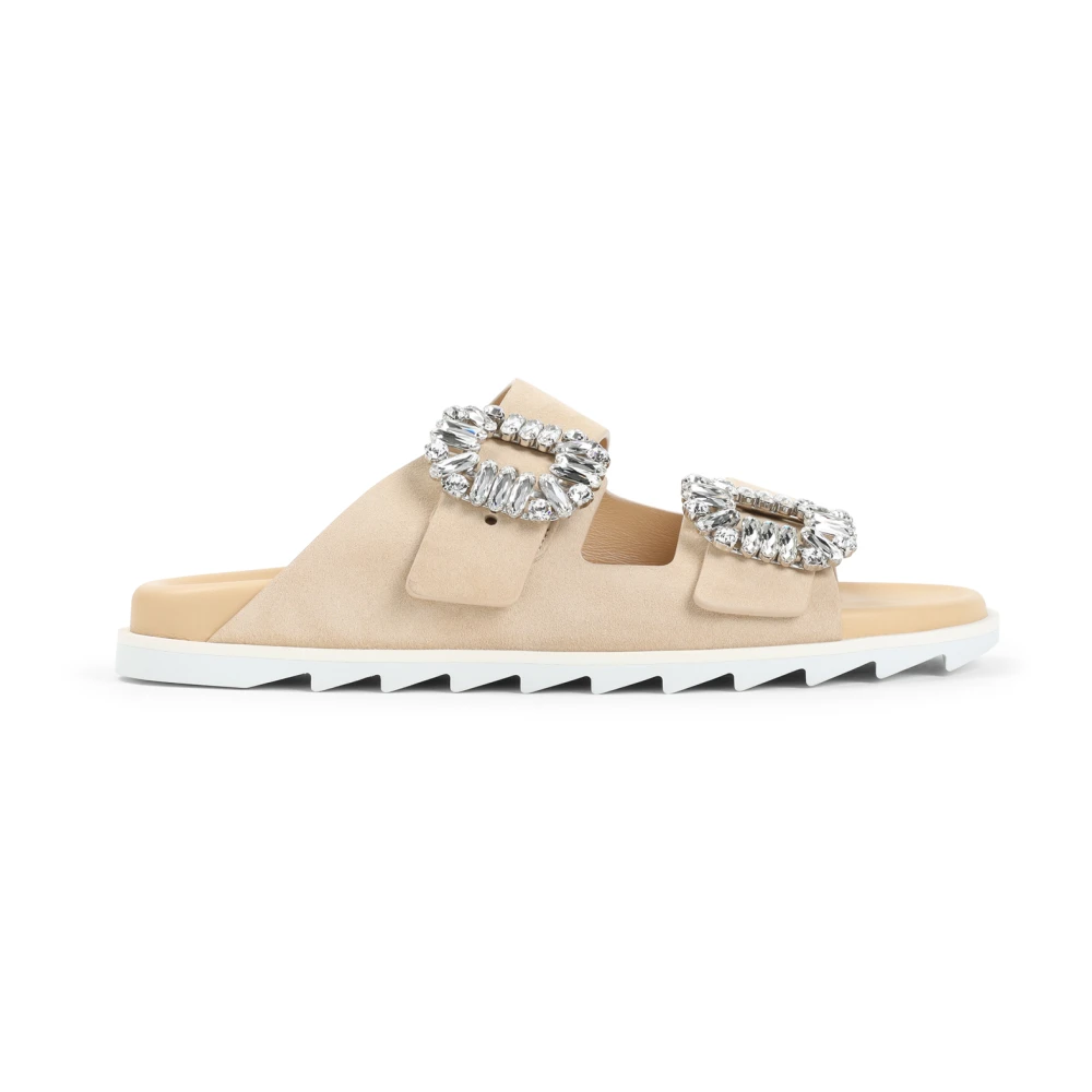Roger Vivier Dame Sko Beige 41 EU, - main photo