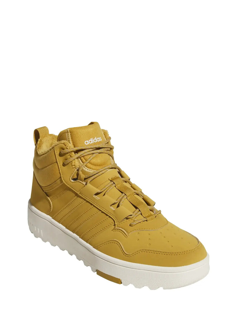 Adidas Sportswear Hoops 4.0 Mid Winterized   Yellow   41 1/3 - main photo