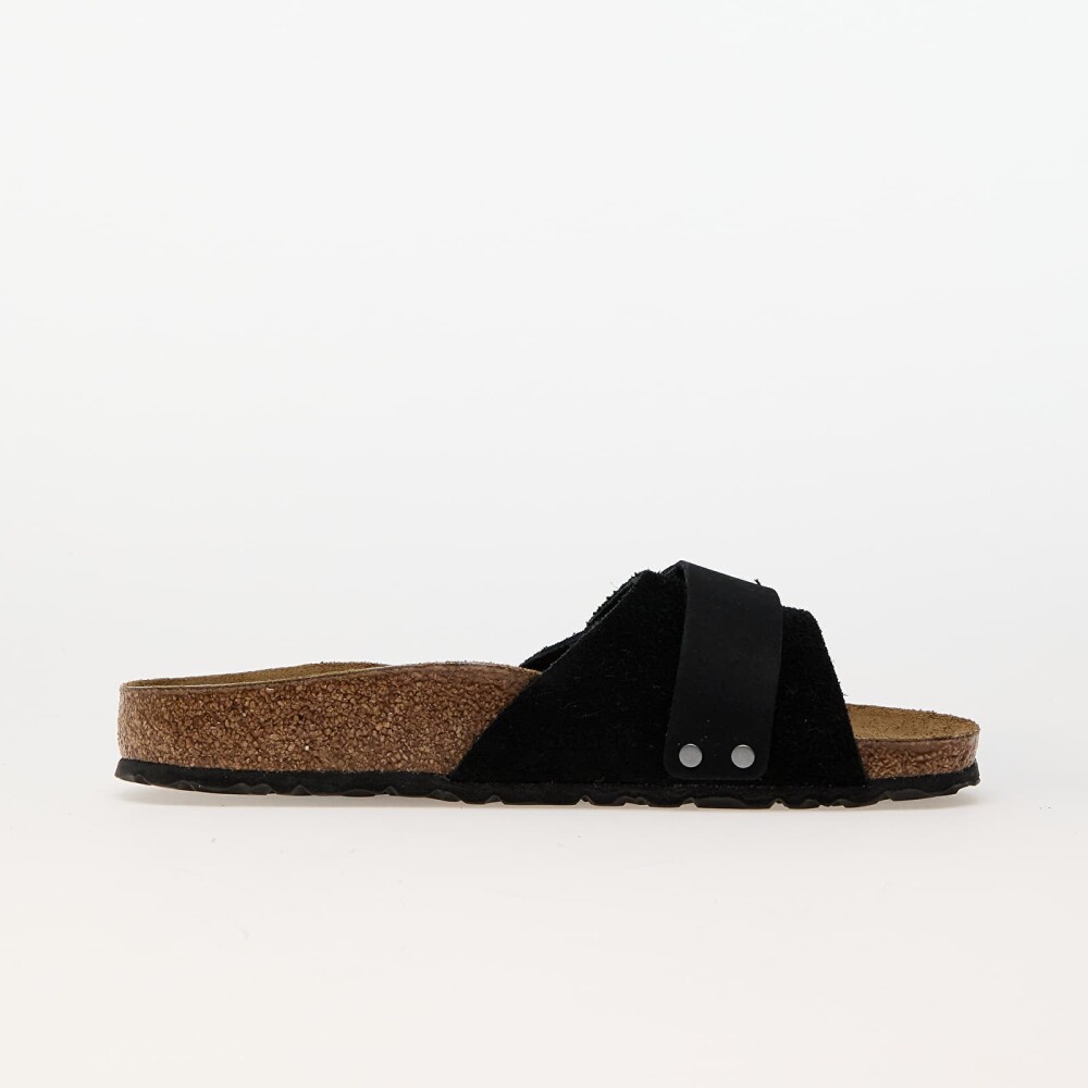 Joggesko Birkenstock Oita Nubuck/Suede Leather Black EUR 39 - side b
