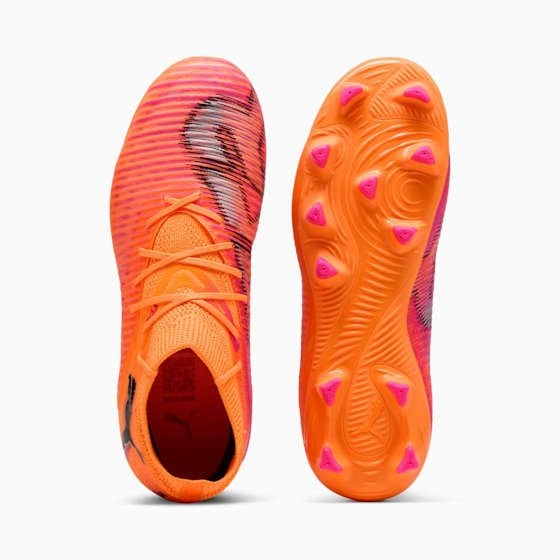 Puma Future 8 Pro FG/AG Junior Heat Fire/Puma Black/Ravish 36 - side b