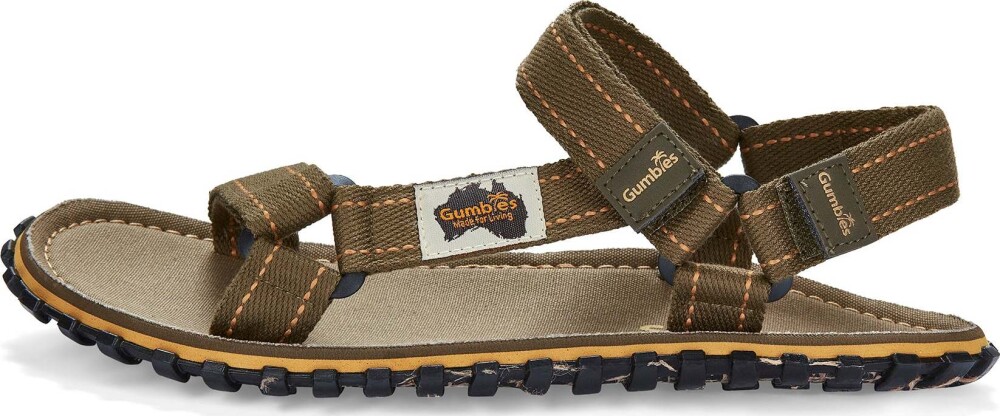 Gumbies Unisex Tracker Sandals Khaki 43 - main photo