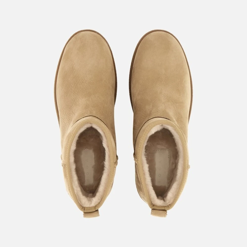Hogan Dame Sko Beige 37 EU, - side b