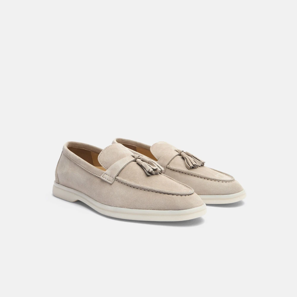 Scarosso Dame Sko Beige 39 1/2 EU, - side a