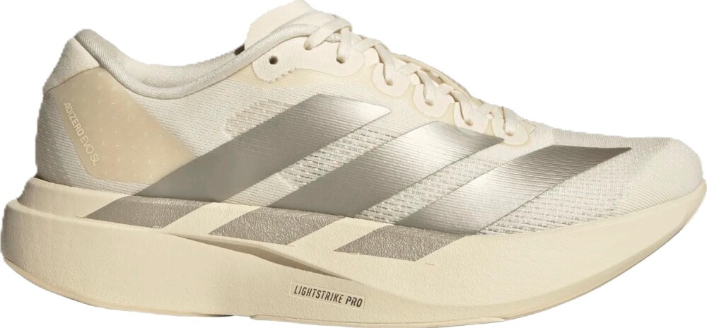Adidas Women's Adizero Evo SL Wonder White/Cyber Metallic/Warm Vanilla 36 - main photo