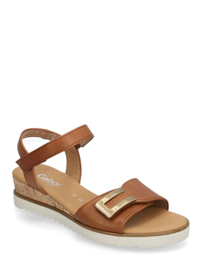 Gabor Wedge Sandal - Brown - 41 - main photo