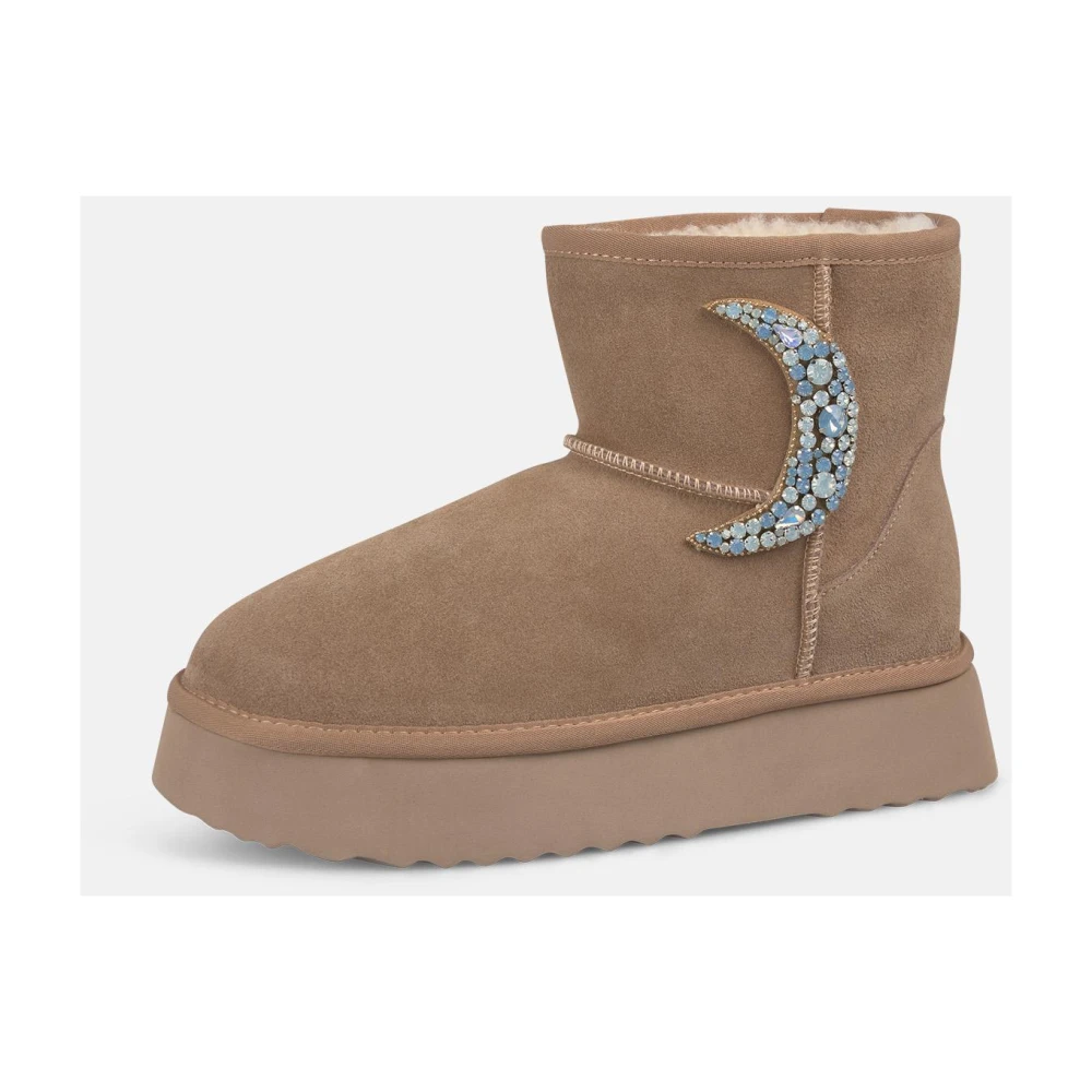 Alma EN Pena Dame Sko Beige 39 EU, - side b
