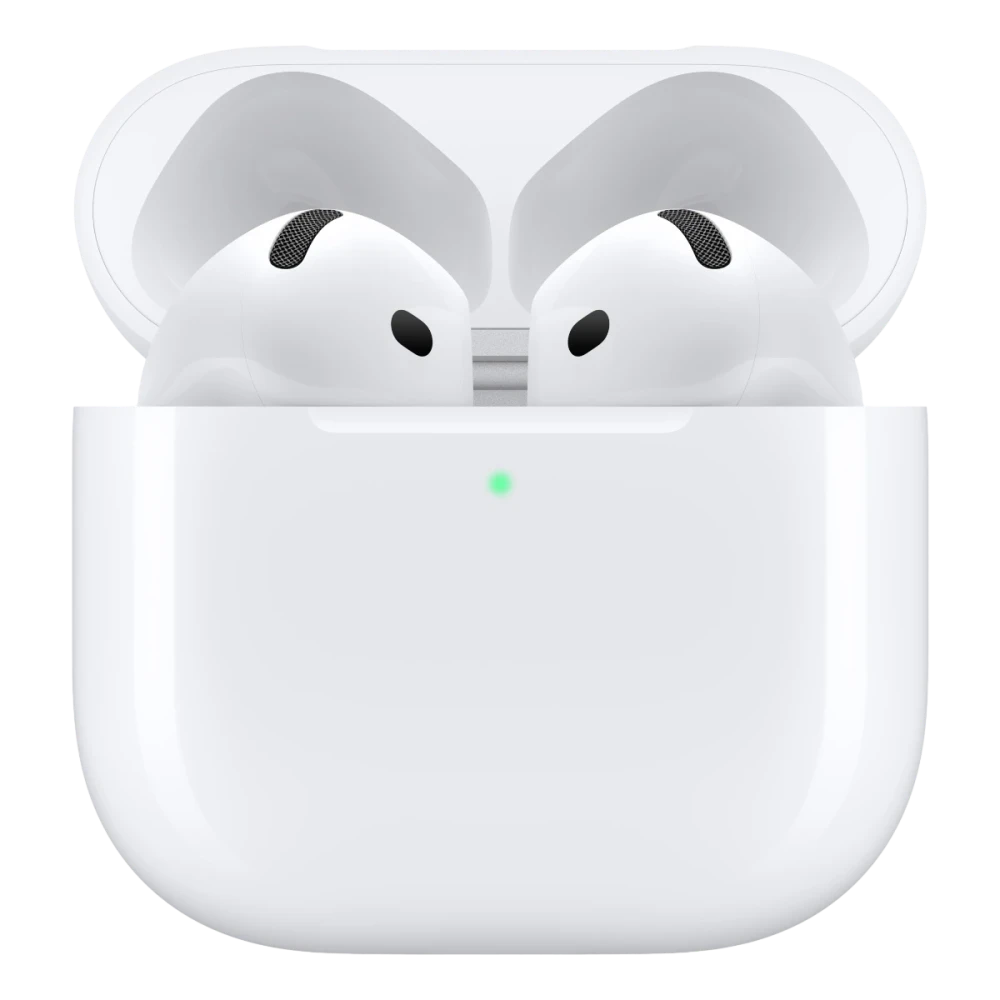 Apple AirPods 4 trådløse in-ear hodetelefoner med mikrofon og USB