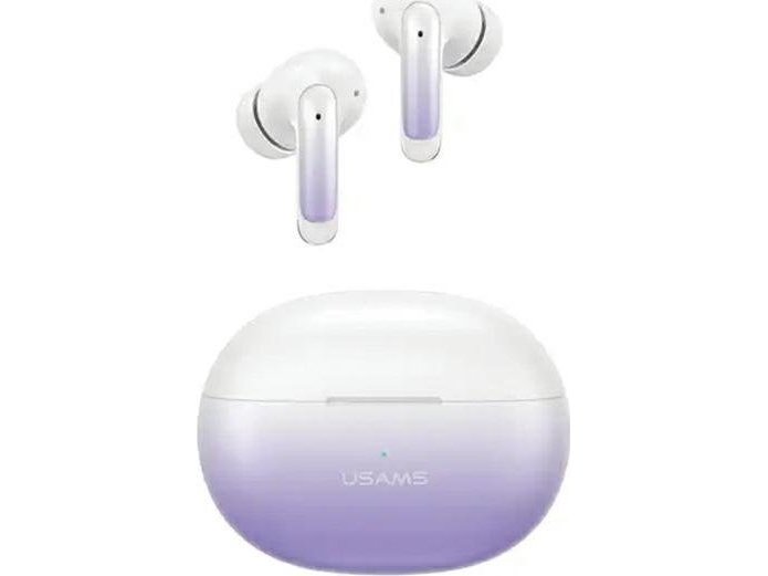 Usams-Hodetelefoner Bluetooth 5.3 Tws X-Don-Serien Enc Trådløs Lilla Gradient/Lilla Blå Bhuencxd04 (Us-Xd19)