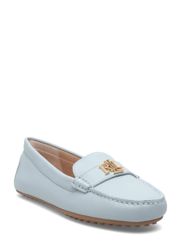 Lauren Ralph Lauren Barnsbury Nappa Leather Driver   Blue   39 - main photo