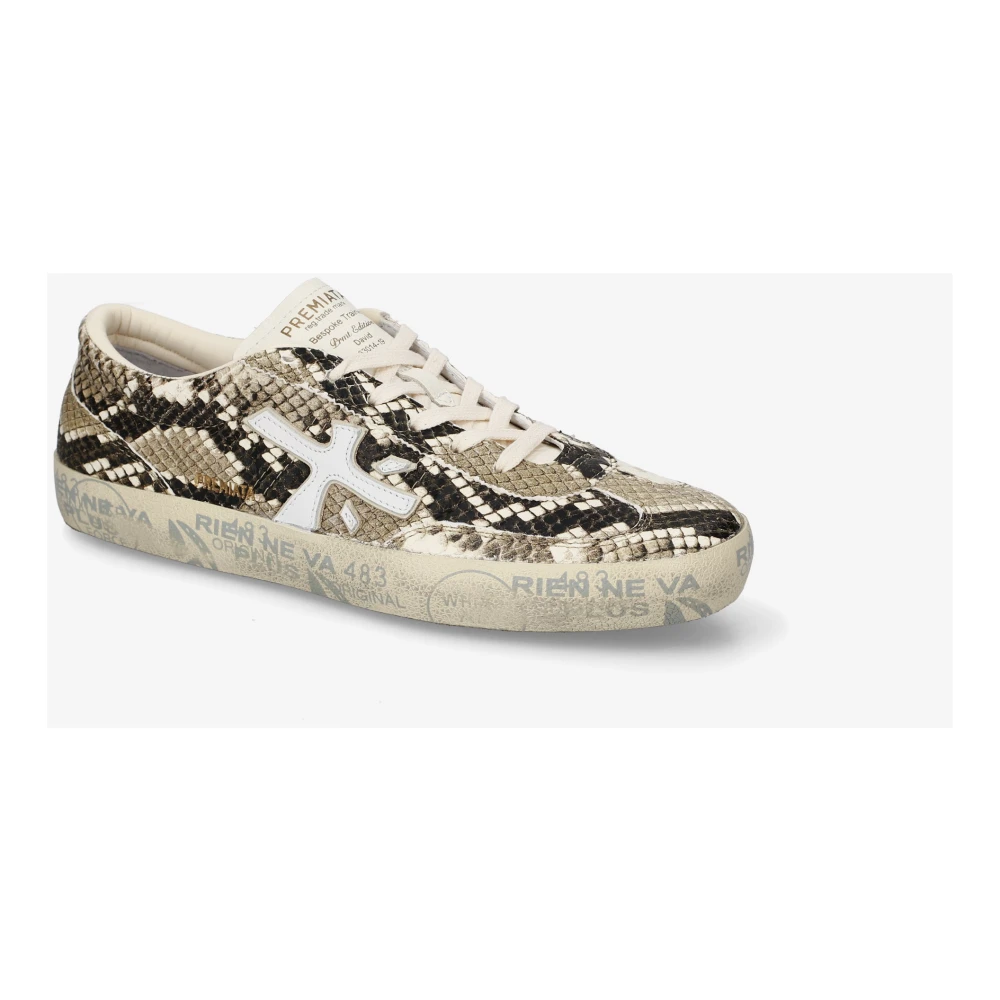 Premiata, Dame, Sko, Beige, 39 EU, - side b