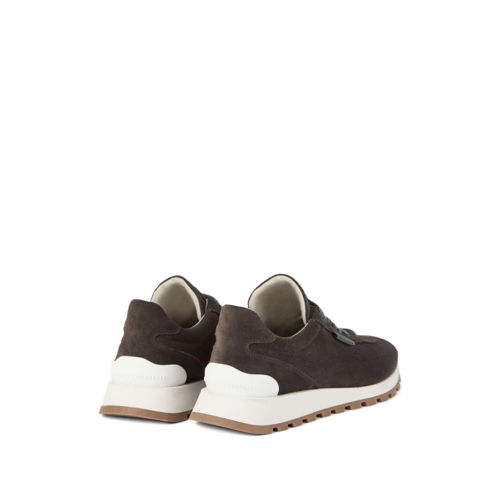 Brunello Cucinelli Dame Sko Brun 40 EU - side a