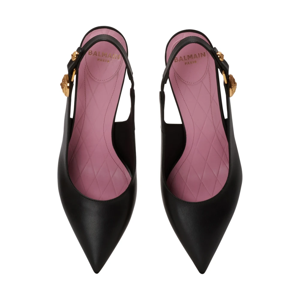 Balmain Dame Sko Svart 37 1/2 EU, - side a