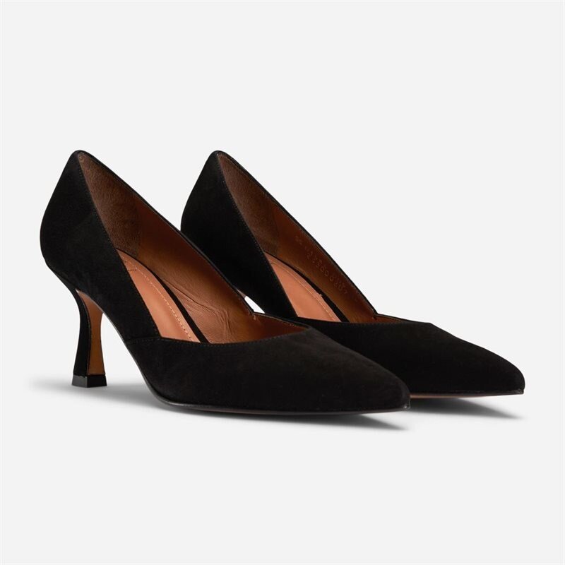 Lottusse Carla Pumps - Velour Nero 40 - side a
