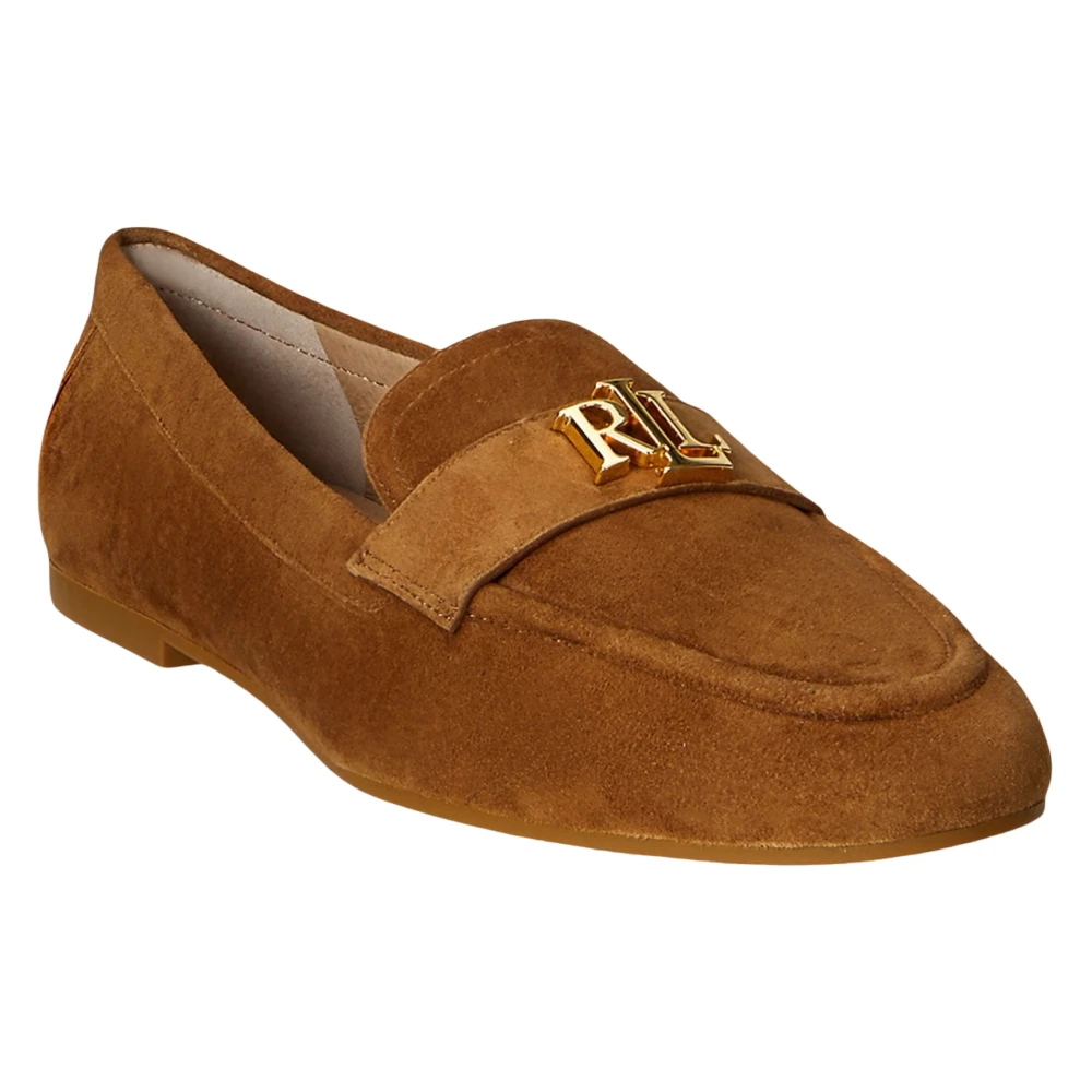 Lauren Ralph Lauren Averi Iii Suede Loafer - Brown - 42 - side a
