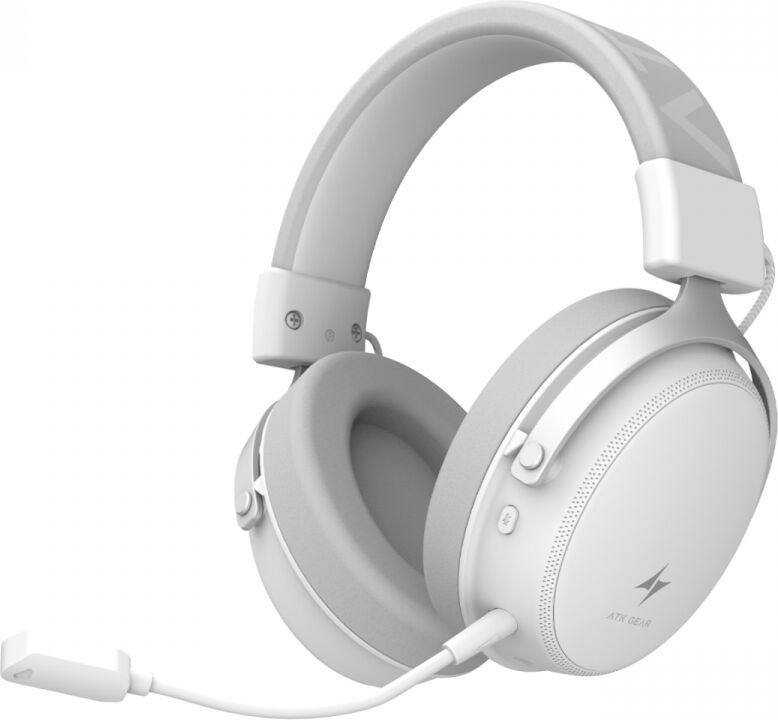 Atk N9 Pro Trådløst Gaming Hodesett Hvit
