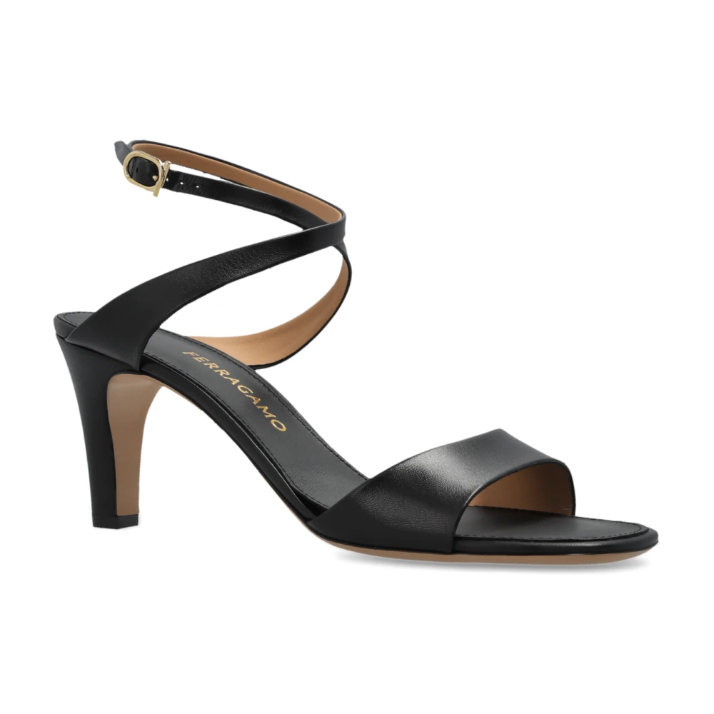 Ferragamo Dame Sko Svart 38 1/2 EU, - side b