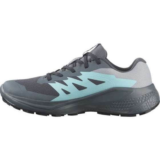 Salomon Alphaglide GTX Dame Turbulence/Aruba Blue/Dark Navy 40 2/3 - side a
