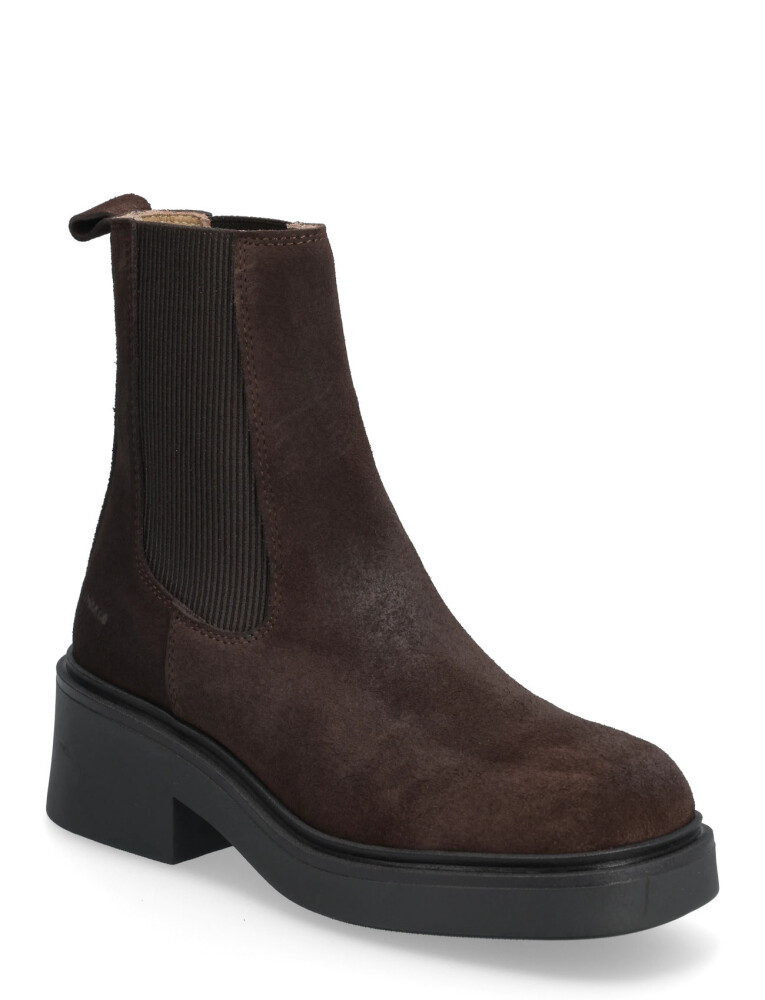 ANGULUS Booties - Flat - With Elastic - Brown - 36 - main photo