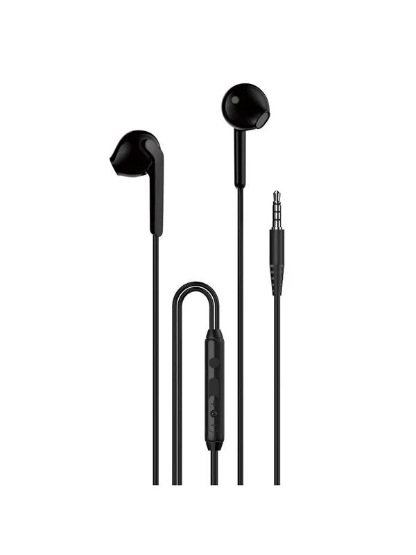 Dudao X3 In Ear Headphones Wired Mini Jack 3.5mm Svart