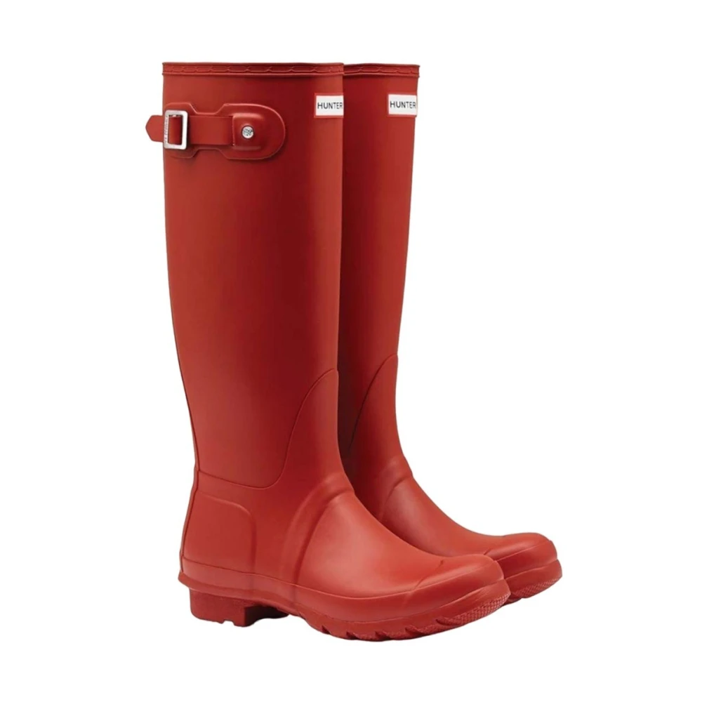 Hunter Dame Sko Rød 39 EU - side b