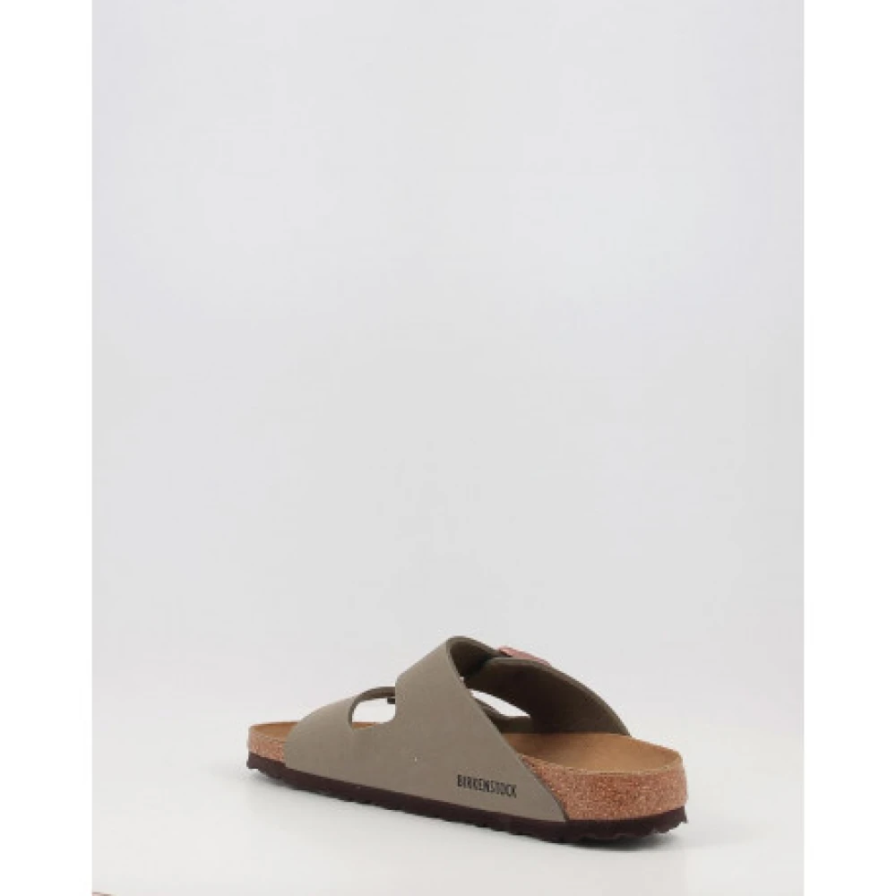 Birkenstock Arizona Birko-Flor Nubuck Grå 41 - side b