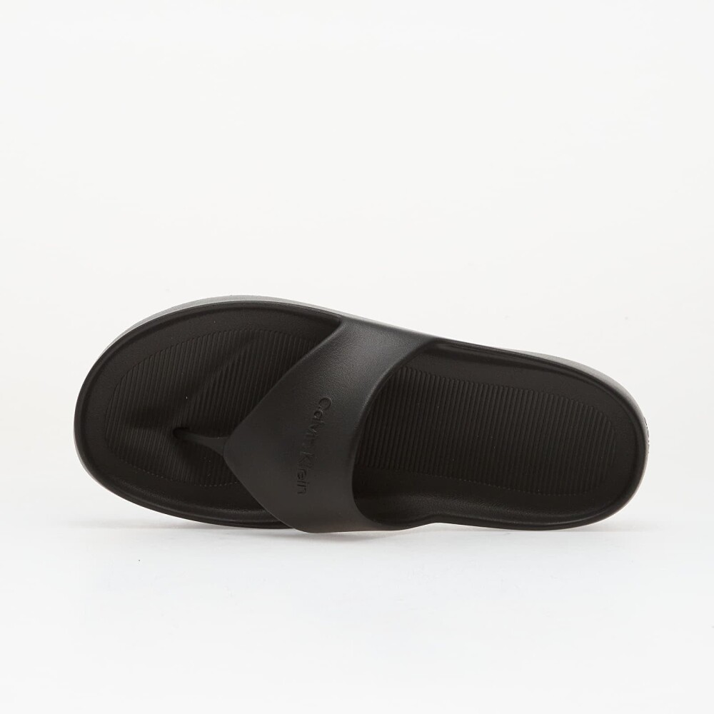 Calvin Klein One Piece Eva Flip Flop Thong   Black   36 - side b