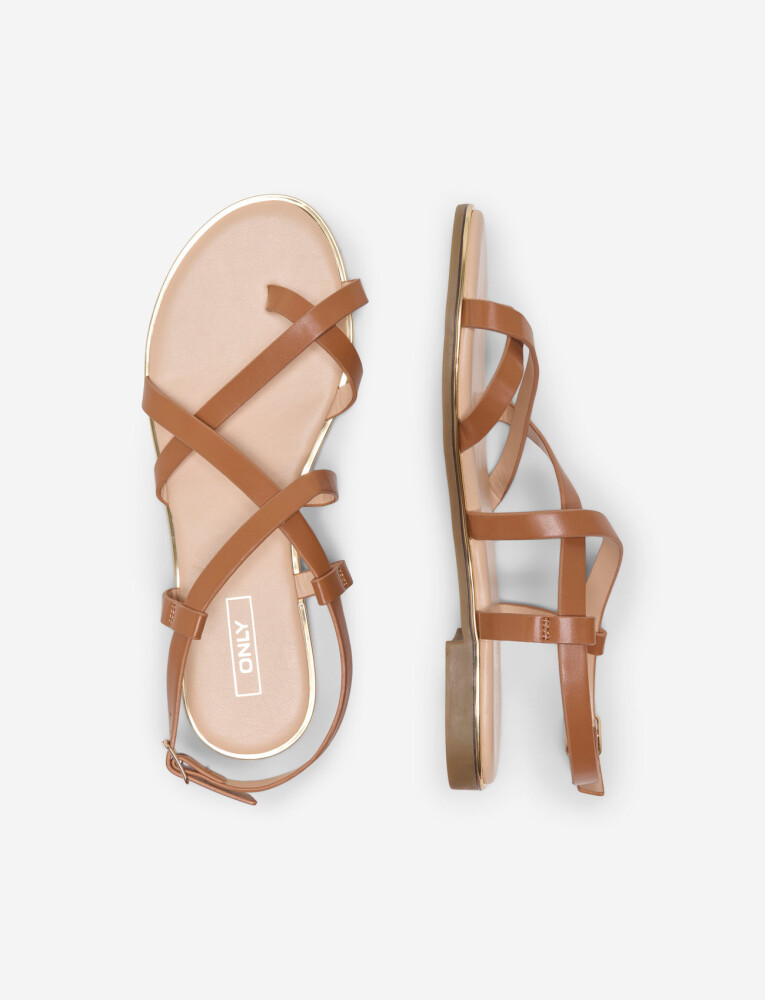 ONLY Onlmari-2 Pu Sandal - Brown - 37 - main photo