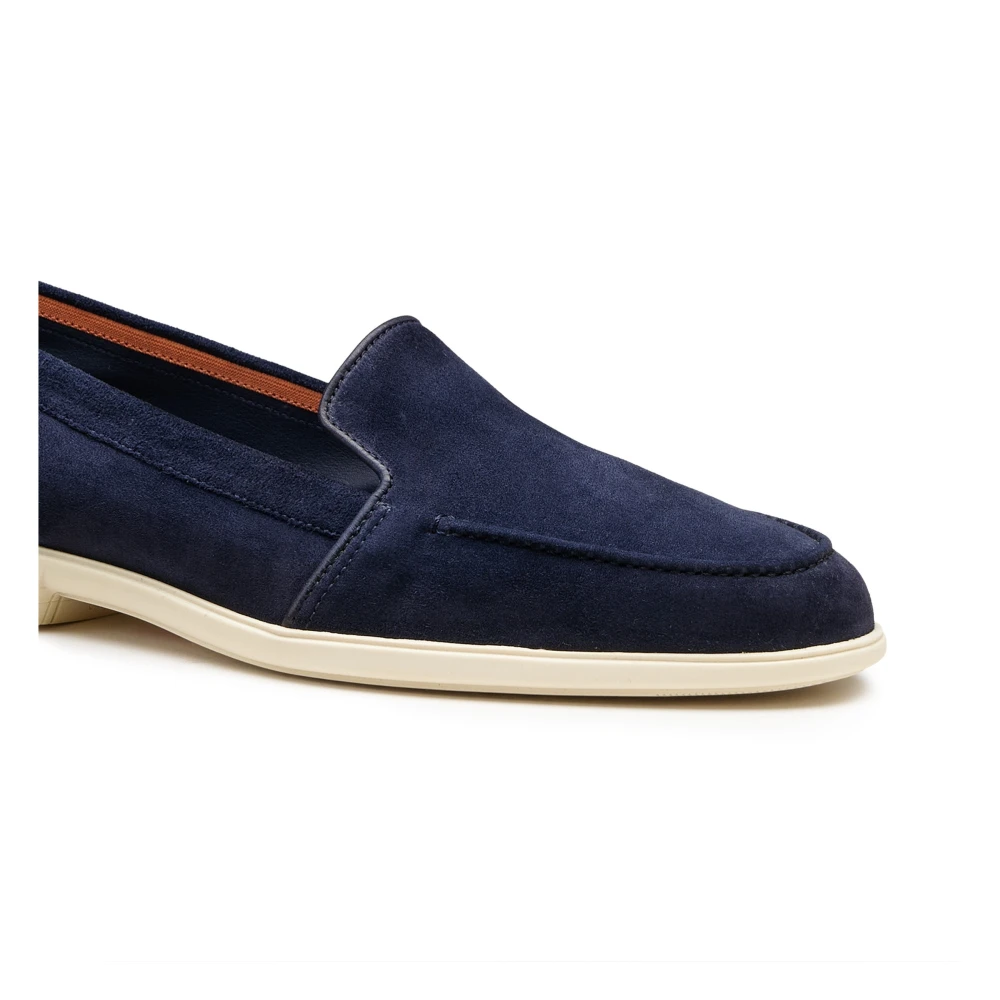 Santoni Dame Sko Blå 38 EU - side b