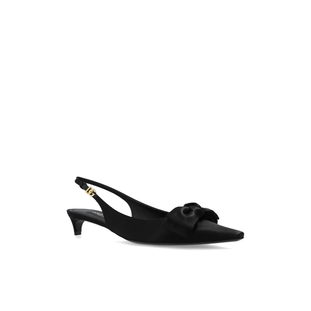 Dolce & Gabbana Dame Sko Svart 40 EU, - side b