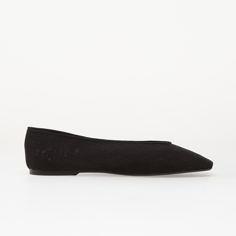 Calvin Klein Square Ballerina Aop Mesh   Black   40 - side b