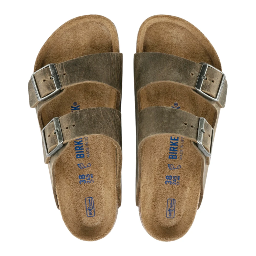 Birkenstock Dame Sko Grønn 39 EU, - side a