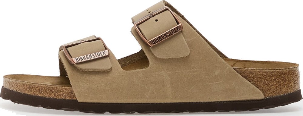Birkenstock Unisex Arizona Oiled Leather Narrow 36, Tabacco Brown - main photo